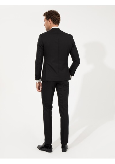 Cacharel Siyah Ex. Slim Fit Smokin Damatlık