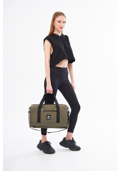Superbag Seyahat Spor Çantası Haki Kadın Erkek Unisex
