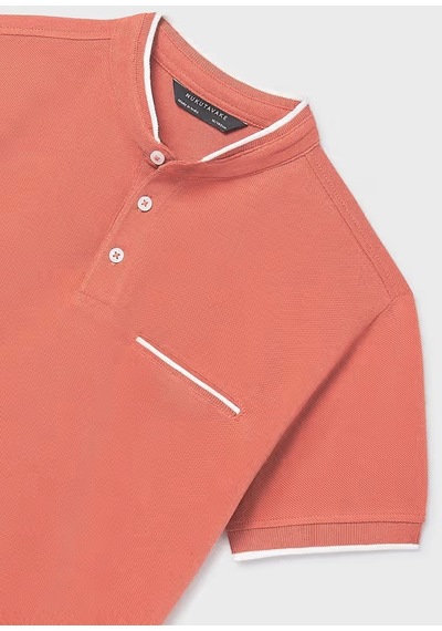 Mayoral Erkek Çocuk Polo T-shirt 6163 Kiremit