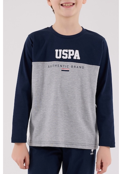 U.S. Polo Assn. Erkek Çocuk Lacivert Pijama Takımı 5274-48768 Lacivert