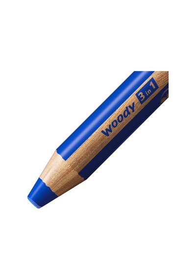Stabılo Woody 3'ü 1 Arada - Çok Özellikli Kalem - 18'li Paket - Çeşitli Renkler + Kalemtıraş Ve Boyama Fırçası 124-Pembe