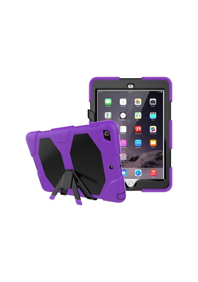 Newface Apple Uyumlu iPad  5 Air 9.7 Kılıf Griffin Tablet Kapak - Mor