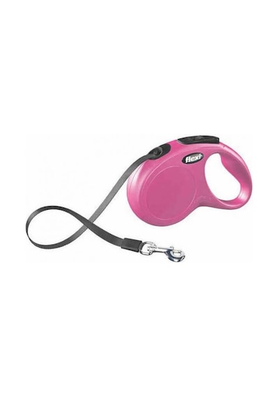 Flexi New Classic Serit Pembe S Gezdirme Tasması 5 Mt Pembe