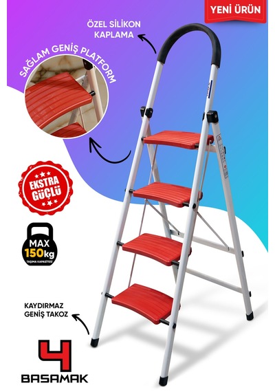 Zigana Avangarde 4 Basamaklı Lüks İnce Geniş Basamaklı Merdiven