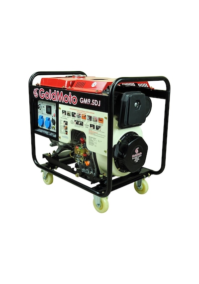 Goldmoto Gm9.5Dj Dizel Jeneratör 8.1 Kva Monofaze Marşlı