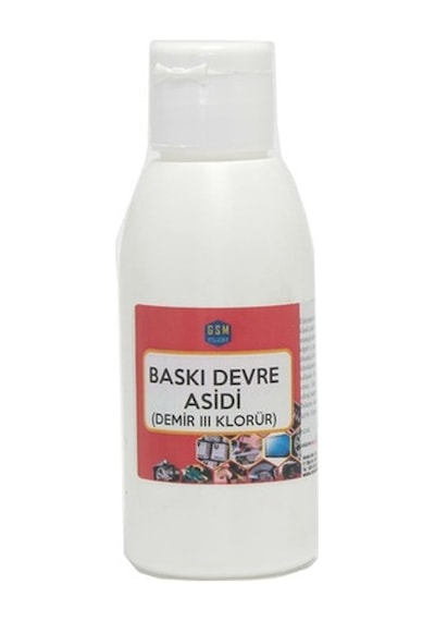Baskı Devre Asiti (Demir Iıı Klorür) 100 Ml