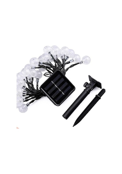 Technosmart 50 Ledli 8 Modlu Solar Kristal Top Bahçe Aydınlatma