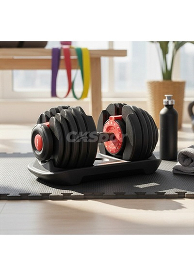 Ckspor 40 KG Ayarlanabilir Mekanizmalı Dambıl Seti Ev Fitness Ve Güç Antrenman Seti