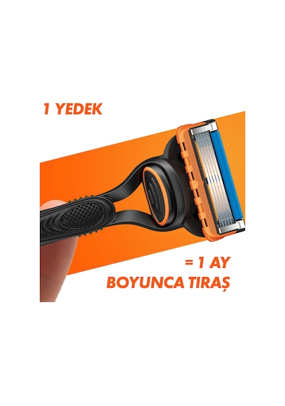 Gillette Fusion Avantajlı Yedek Tıraş Bıçağı 8'li