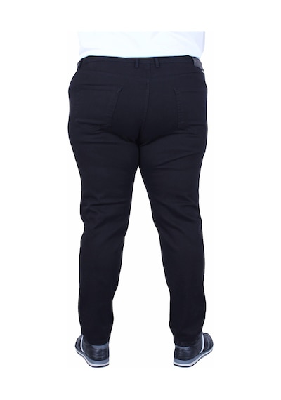 Moc Grande Mocgrande Büyük Beden Klasik 5 Cep Gabardin Pantolon 11915 Sıyah Siyah