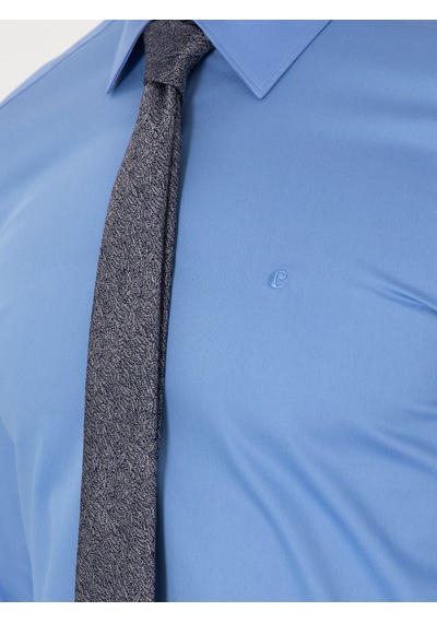 Cacharel Mavi Slim Fit Pamuklu Klasik Gömlek