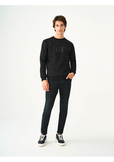 Loft Erkek Sweatshirt Siyah Lf2037698 25kp69000095 P6934 Siyah