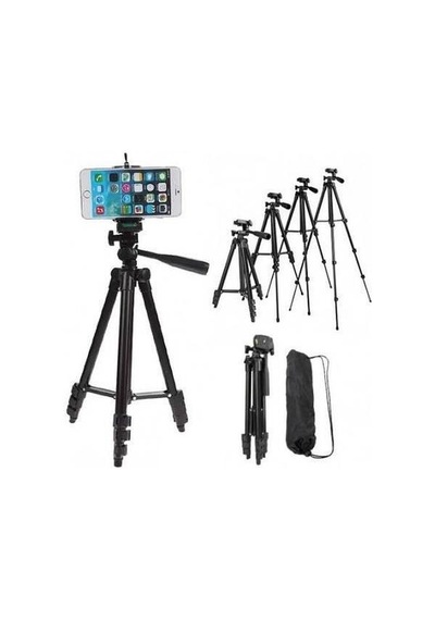Dymax Cep Telefonları Için 102 Cm Tripod + Çanta+Telefon Tutucu