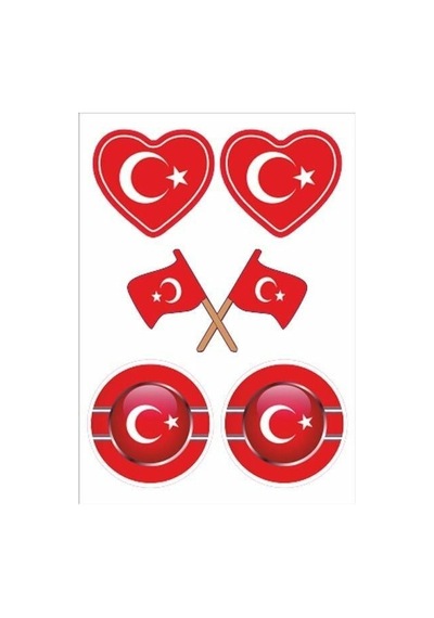 A5 Sticker 064 Tek Paket Çoklu Sticker Standart