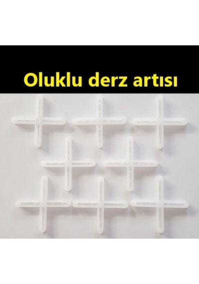 Oluklu Derz Artısı 3 MM + 2.9 CM 100 Adet  Ar.2