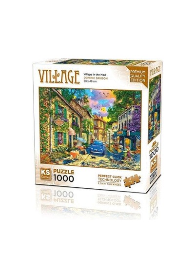 Ks Games Puzzle Village İn The Med 1000 Parça