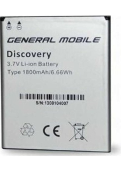 General Mobile Discovery E3 Batarya Pil 1800 Mah