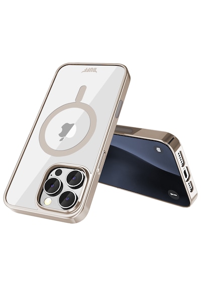 Apple Uyumlu iPhone Buff 16 Pro Magsafe Slim Fit Kılıf Titanyum Gray