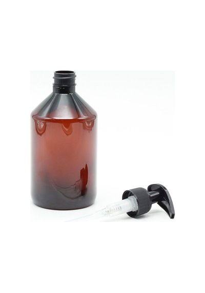 Kahverengi Sabun Şişesi, 500ml Sabun Şişesi, Plastik Sabun Şişesi Kahverengi