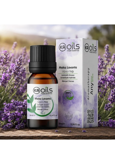 Melez Lavanta Uçucu Yağı 10 Ml Lavandin Lavandula Hybrida Essential Oil Kalıcı Koku Kurutma Topları Ve Uyku Desteği İçin Aromaterapi Yağı Diğer