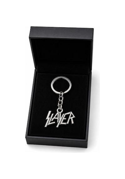 Slayer Logo Metal Anahtarlık Heavy Metal Müzik Temalı Anahtar Aksesuarı