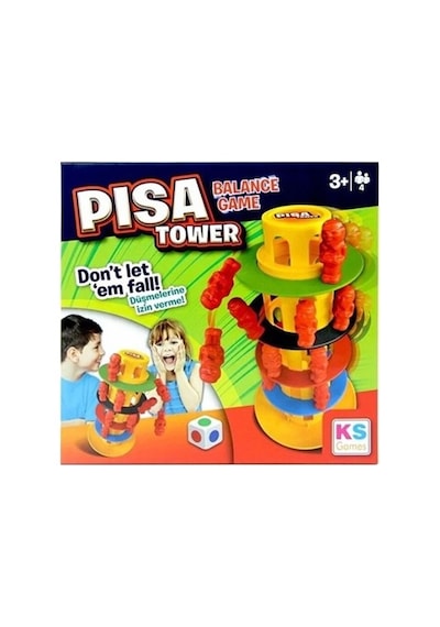 Pisa Tower Denge Oyun Seti, Eğlenceli Zeka Oyunu