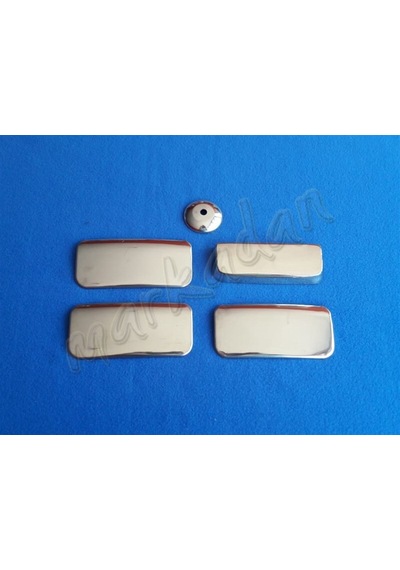Ford Transit Krom Kapı Kolu 2003-2013 4 Kapı 5 Parça Paslanmaz  Çe