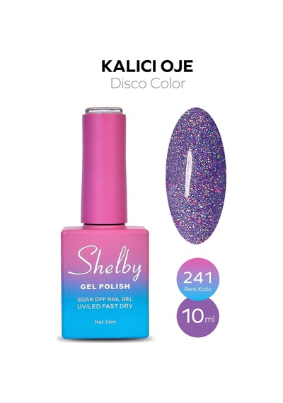 Shelby 10 Ml. A241 Disko Kalıcı Oje