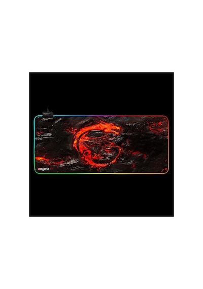 Digipod Rgb Oyuncu Mousepad Rgb 70 X 30 Gaming Oyuncu Mouse Pad Kaymaz Taban 4mm Dragon