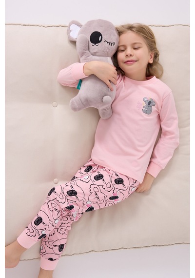 Rolypoly Kız Çocuk Pembe Pijama Takımı Rp3491-c-v2 Pembe