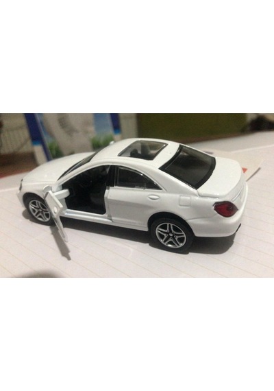 Oyuncak Metal Model Araba Açılır Kapı 1/36 Çek Bırak Beyaz Bentley