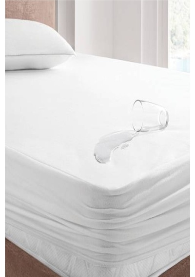 Mycey Fitted Alez 70x120 Cm Sıvı Geçirmez Bebek Çocuk Micro Kumaş Beyaz