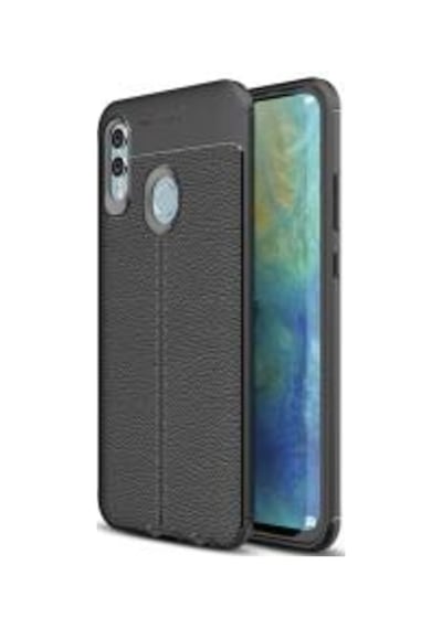 Huawei P Smart 2019 Kılıf Zore Niss Deri Desenli Silikon Kılıf
