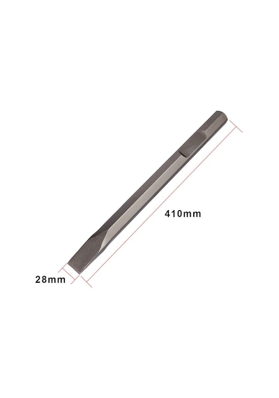 Makita D-61547 28.6 Mm Altıgen Şaftlı Yassı Keski 410 Mm