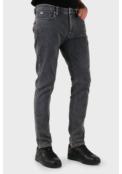 Emporio Armani Erkek Kot Pantolon Em000121 Af17494 M8001 Gri Gri