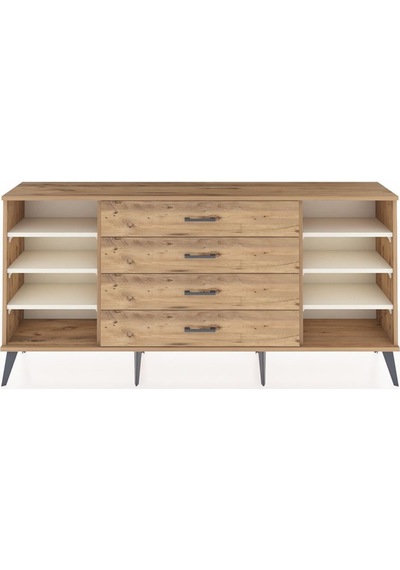 Arges Konsol 6 Raflı 4 Çekmeceli 176x30x83 Çam-aytaşı/çam Aytaşı/çam Arges Konsol 6 Raflı 4 Çekmeceli 176x30x83 Çam-aytaşı/çam Aytaşı/çam