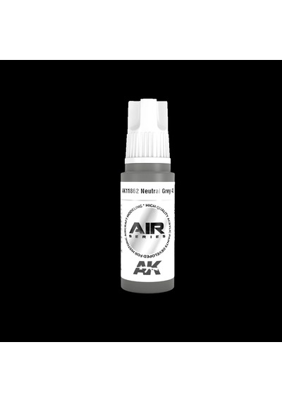 Ak Interactive 11862, 17 Ml. 3gen Neutral Grey 43 Aircraft Maket Boyası Standart