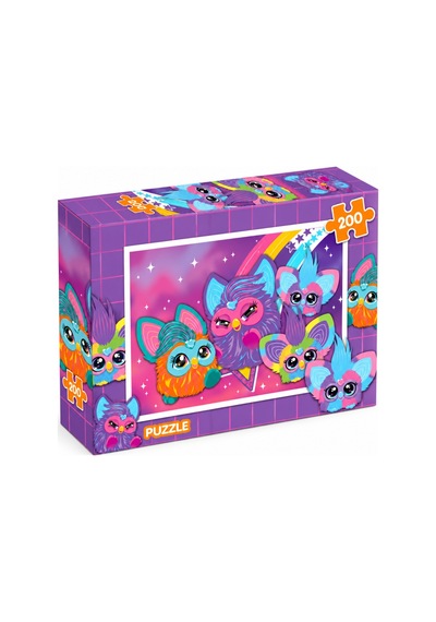 Sevimli Oyuncak 200 Parça Puzzle Yapboz Renkli Ve Eğlenceli Yüksek Baskı Kaliteli 33 X 48 Cm Puzzle