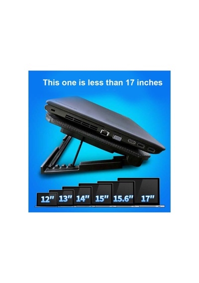 Laptop Soğutucu Fan Cooling Pad Notebook Altlığı Çift Fanlı