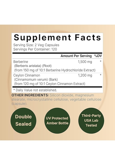 Naturebell Berberine 1500 MG 240 Tablet