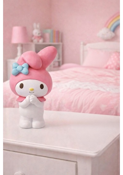 My Melody Boyama Seti 3 Renk Boya Ve Fırça Çocuklara Ve Sevgililere Özel