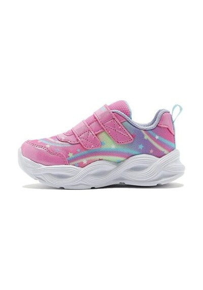 Skechers Twısty Glow Bebek Günlük Işıklı Ayakkabı 303718n-pkmt Çok Renkli