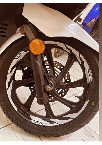 honda pcx reflektöelü jant şeridi