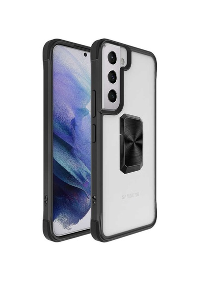 Zore Galaxy Uyumlu S22 Plus Kılıf V-bax Kapak - Siyah Siyah