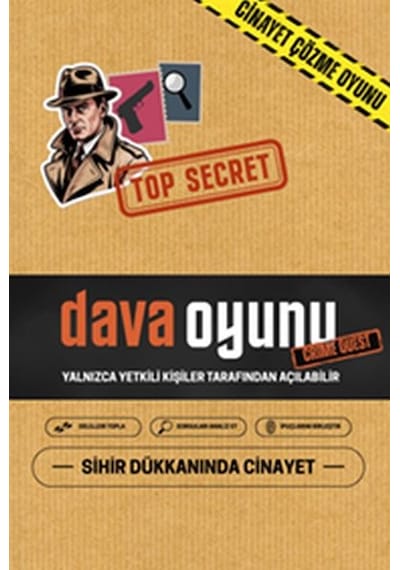 Dava Oyunu - Sihir Dükkanında Cinayet