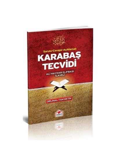 Soru Cevaplı Açıklamalı Karabaş Tecvidi Ali Haydar Elifbası İl... 9789758524808
