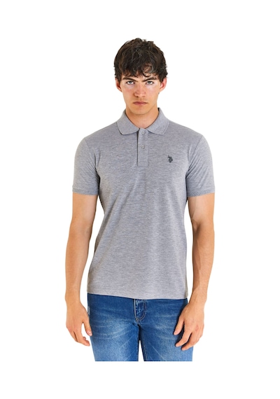 U.S. Polo Assn. Erkek T-shirt 1792406 GRI MELANJ