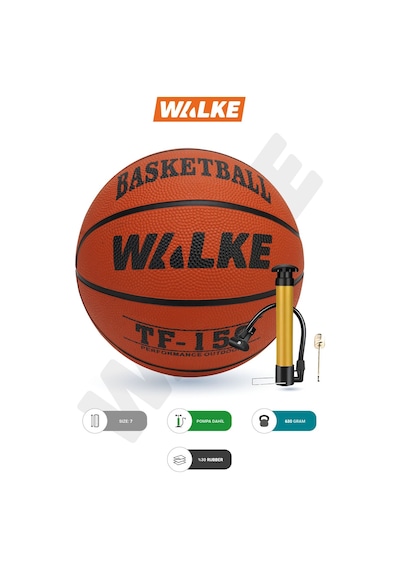 Walke Premium 7 Numara Basketbol Topu Pompa Hediyeli