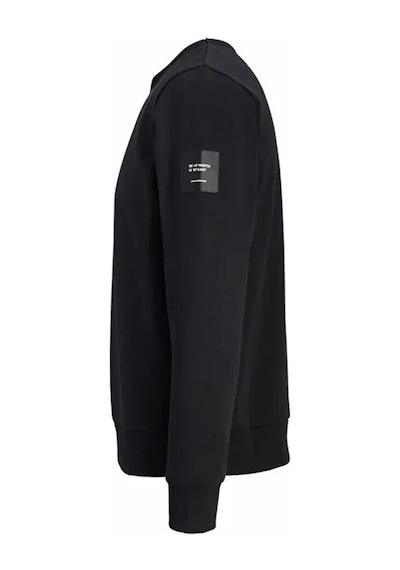 Jack & Jones Jjcleveland Pamuklu Bisiklet Yaka Sweat Erkek Sweat 12298440 Siyah