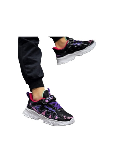Fıero Mıen Kız Çocuk Okul Siyah-mor Günlük Spor Sneaker Ayakkabı Siyah-mor Siyah-mor Fıero Mıen Kız Çocuk Okul Siyah-mor Günlük Spor Sneaker Ayakkabı Siyah-mor Siyah-mor